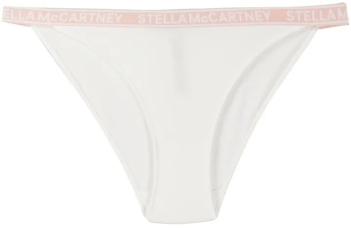 Jacquard Logo Bikini Bottoms