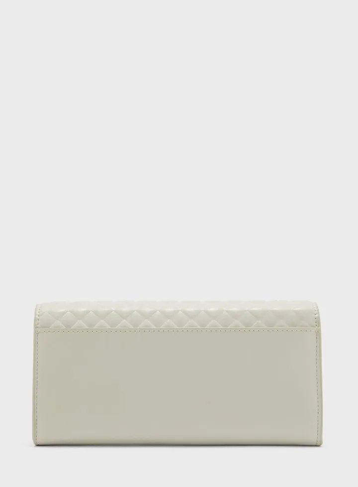 Quilted Large Trifold Wallet