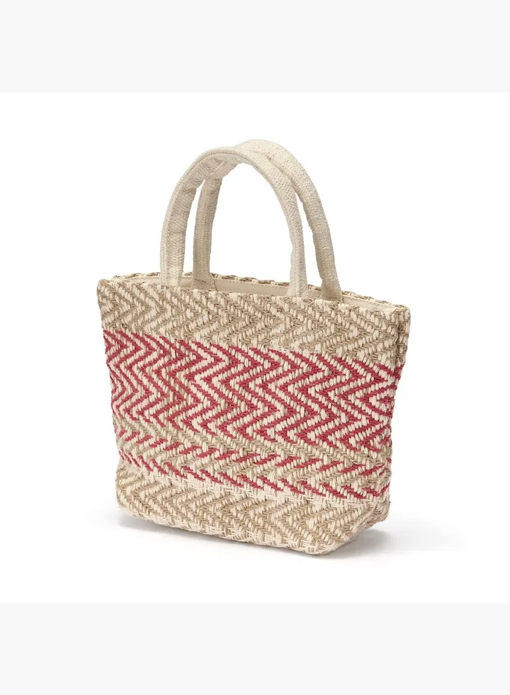 Indian Handwoven Mini Tote Bag