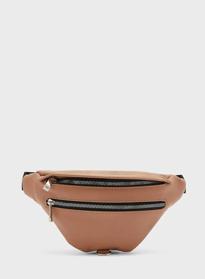 Faux Leather Waistpack Light