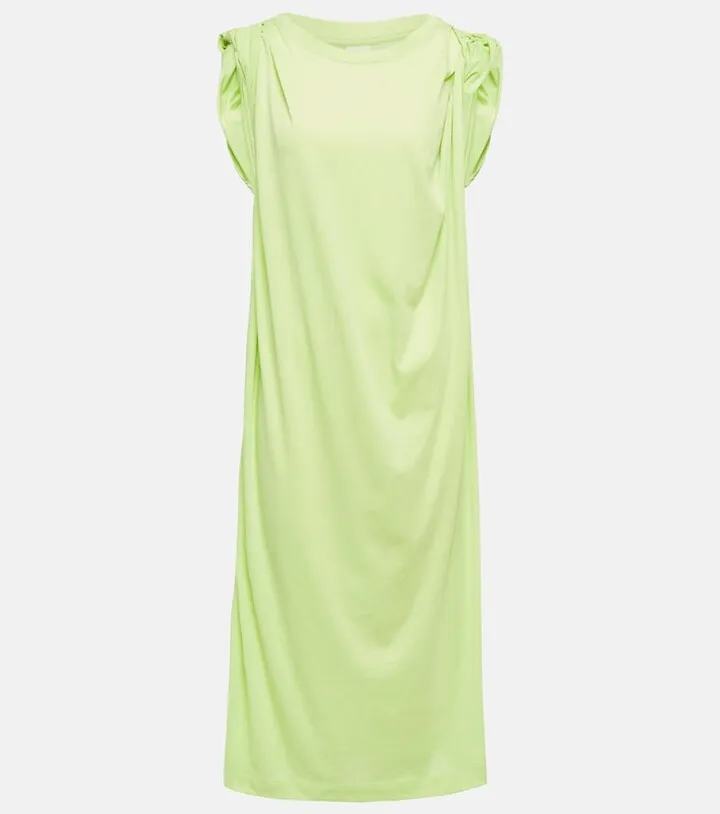 Cotton midi dress