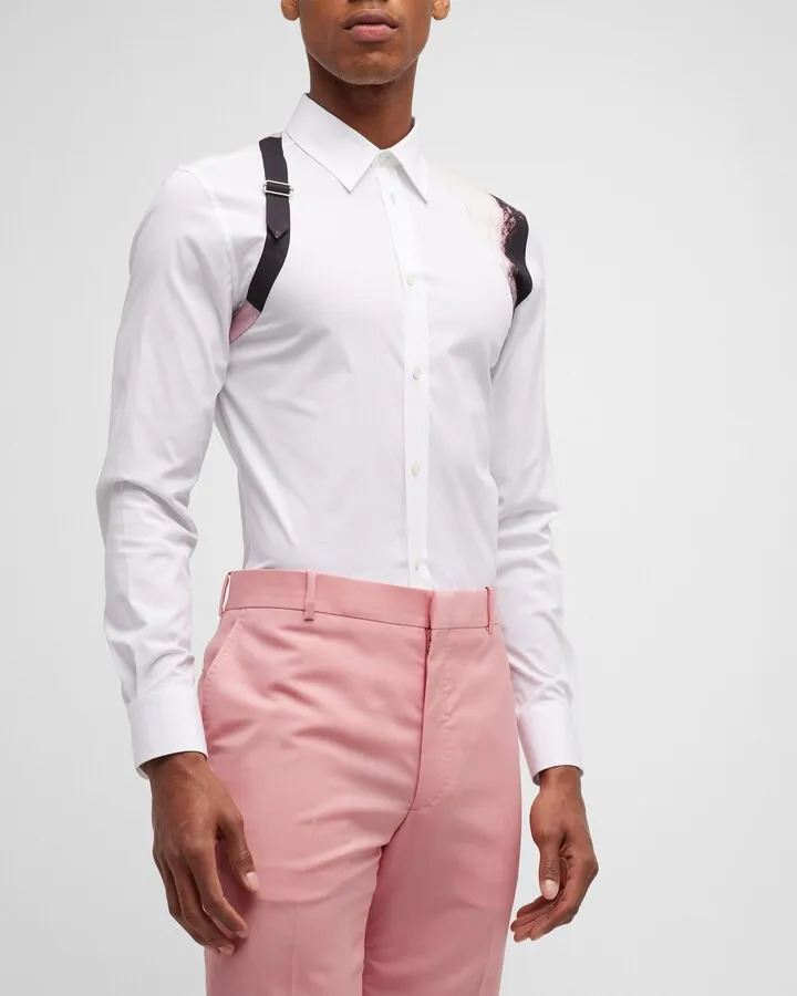 Men's Printed Harness Sport Shirt