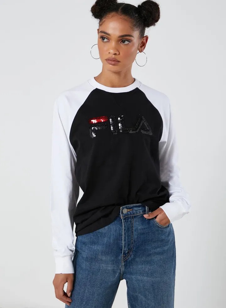 Sequin Logo T-Shirt