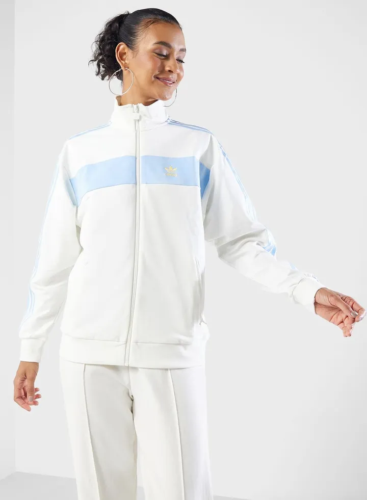 Blocked Tracktop Hoodie