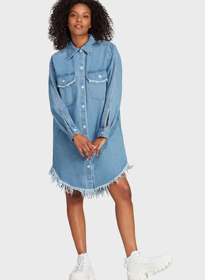 Essential Denim Shirt Dress