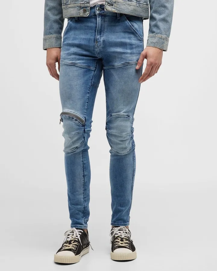 Men's 5620 3D Skinny Moto Jeans