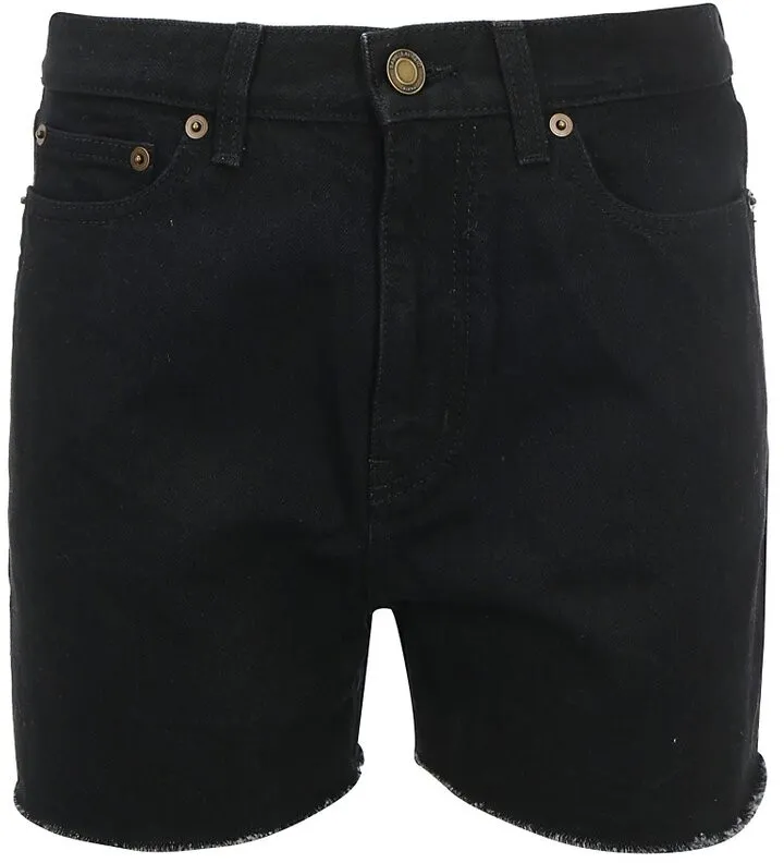 Saint Laurent Denim Shorts