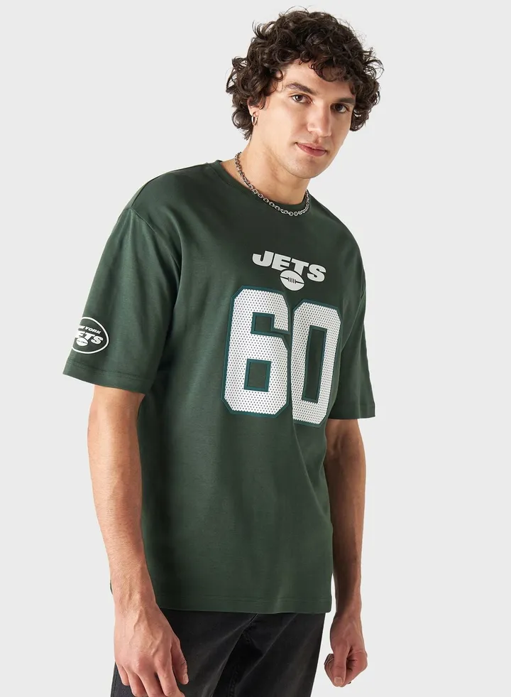 New York Jets Print T-Shirt