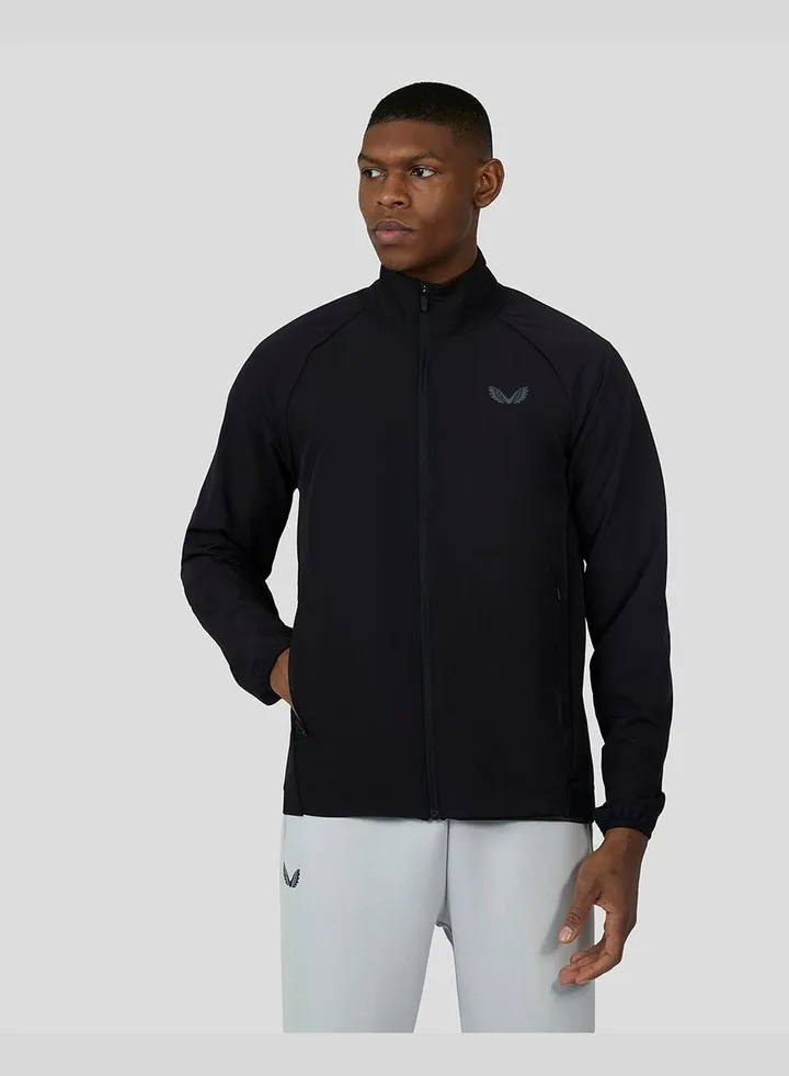 Black Carbon Capsule Woven Jacket