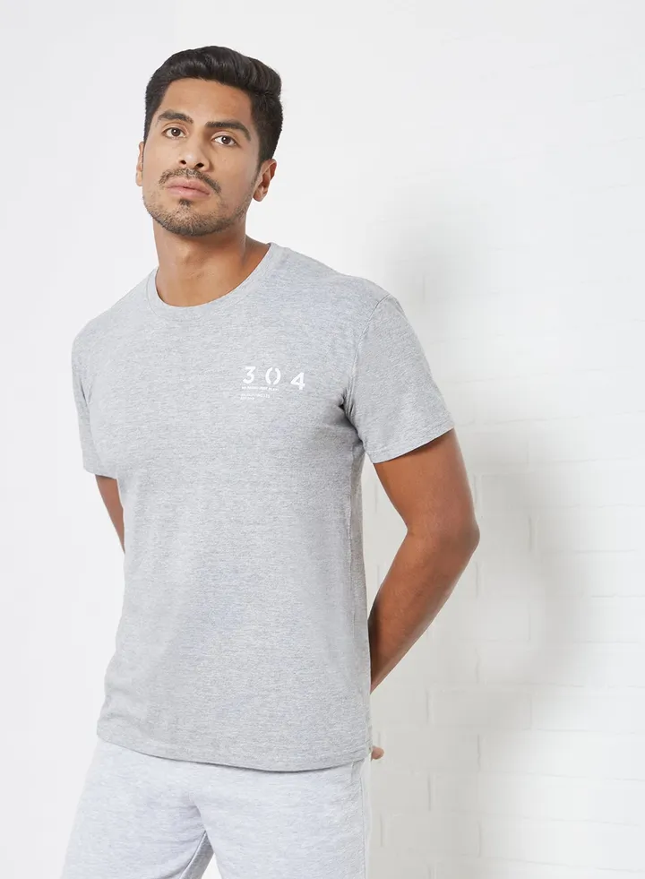Circle Portal Print T-Shirt