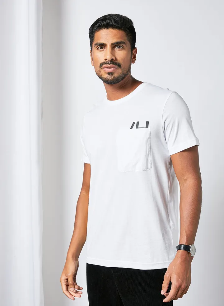 Pocket Crew Neck T-Shirt