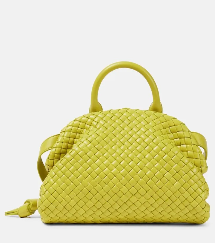 Handle Medium leather tote