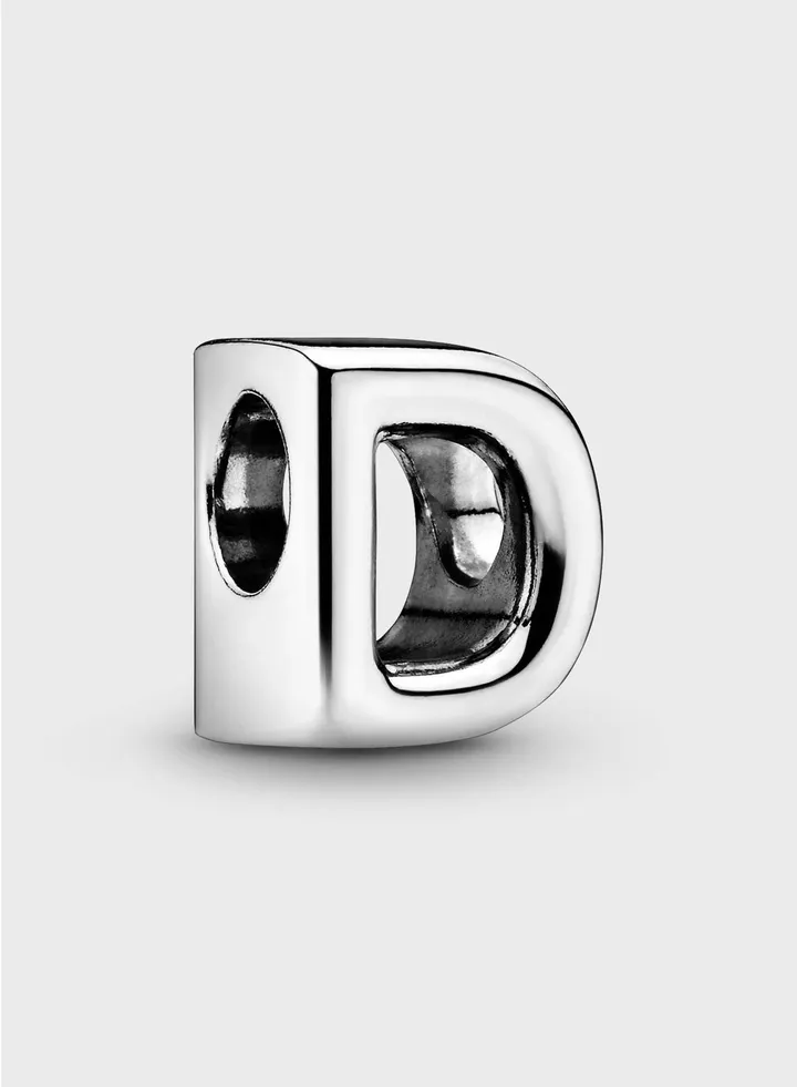 Letter D Alphabet Charm