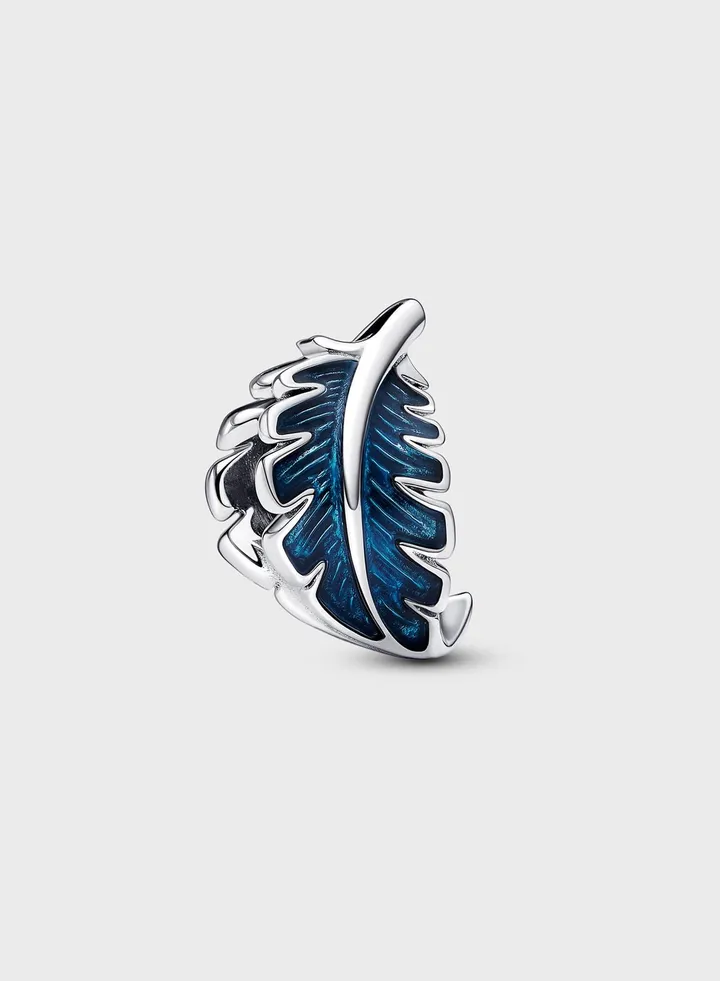 Feather Sterling Silver Charm