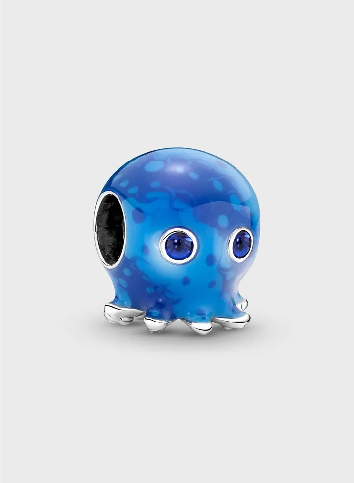 Ocean Bubbles & Waves Octopus Charm