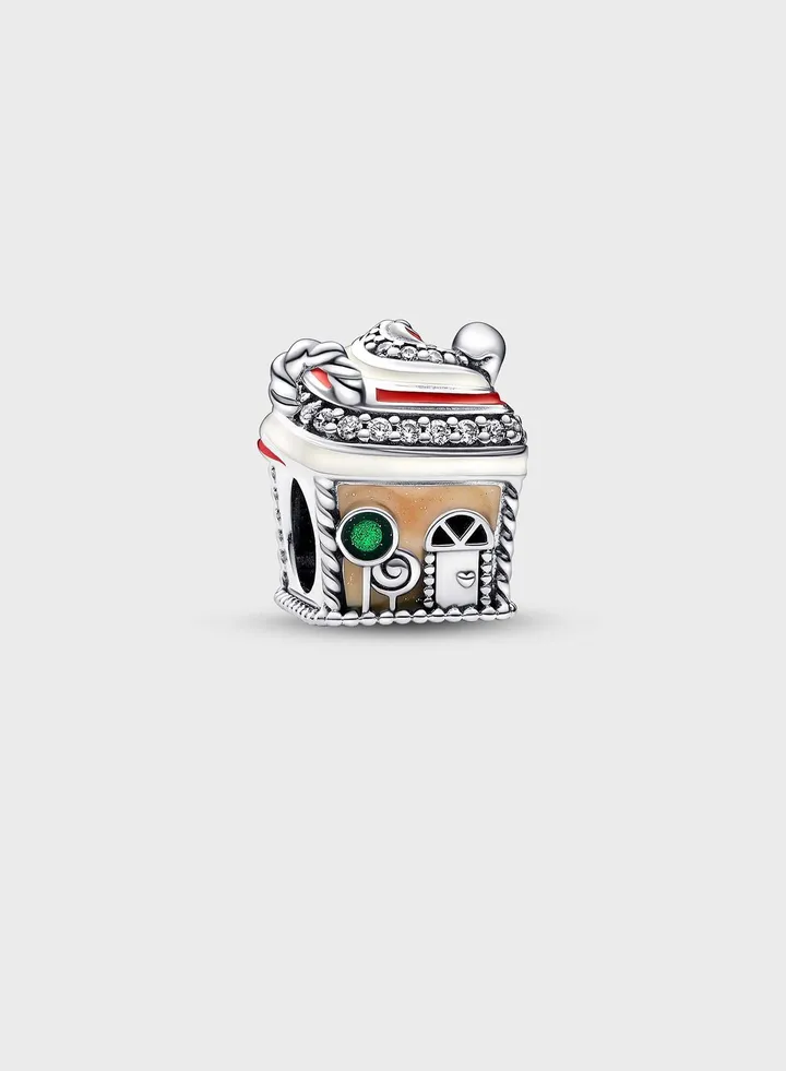Festive Gingerbread House Charm