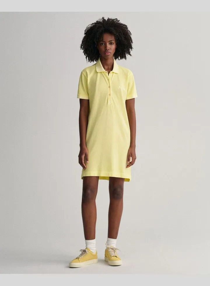 GANT Sunfaded Pique Polo Dress