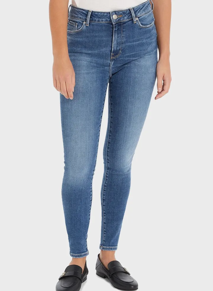 High Waist Skinny Jeans