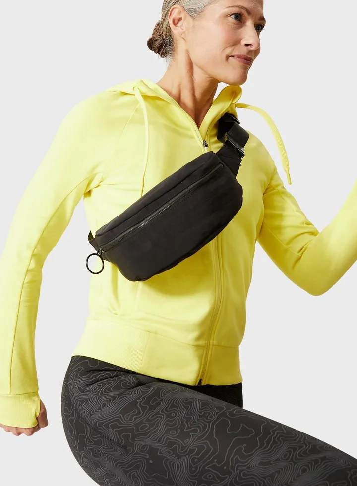 Zip Through Knitted Hoodie