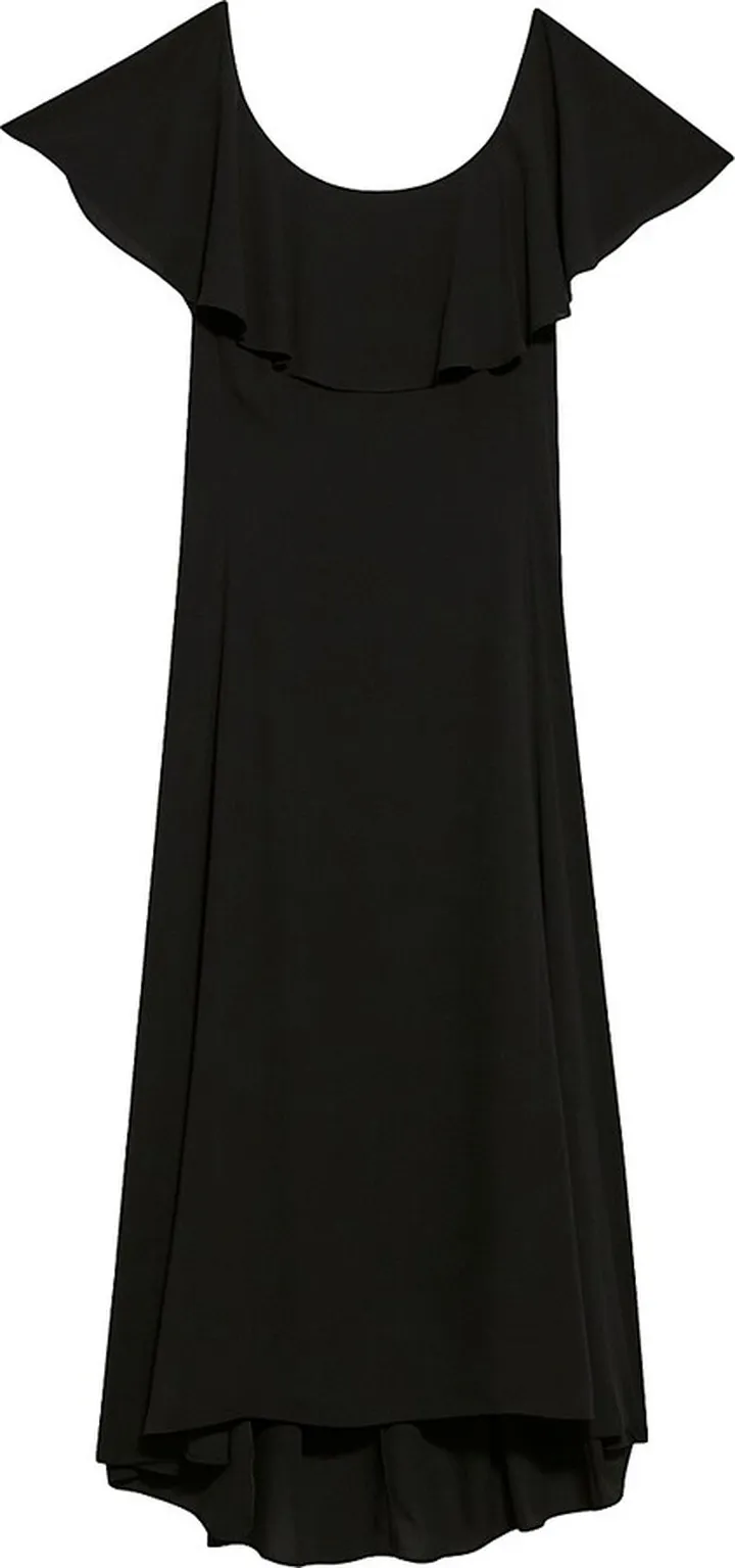 Ruffle Midi-Dress