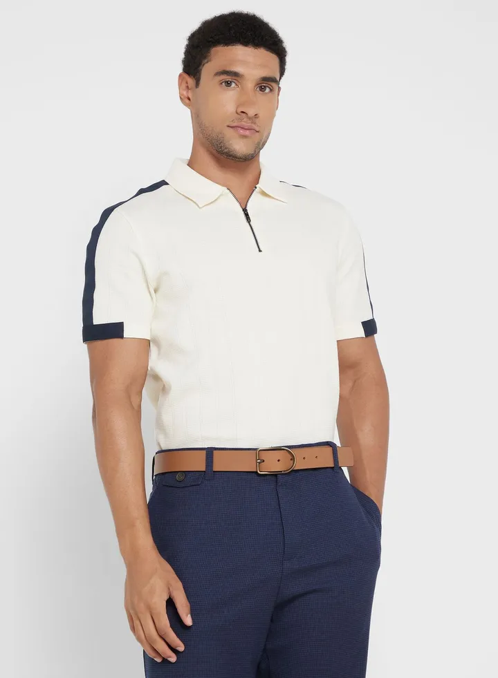 Abloom Zip Polo