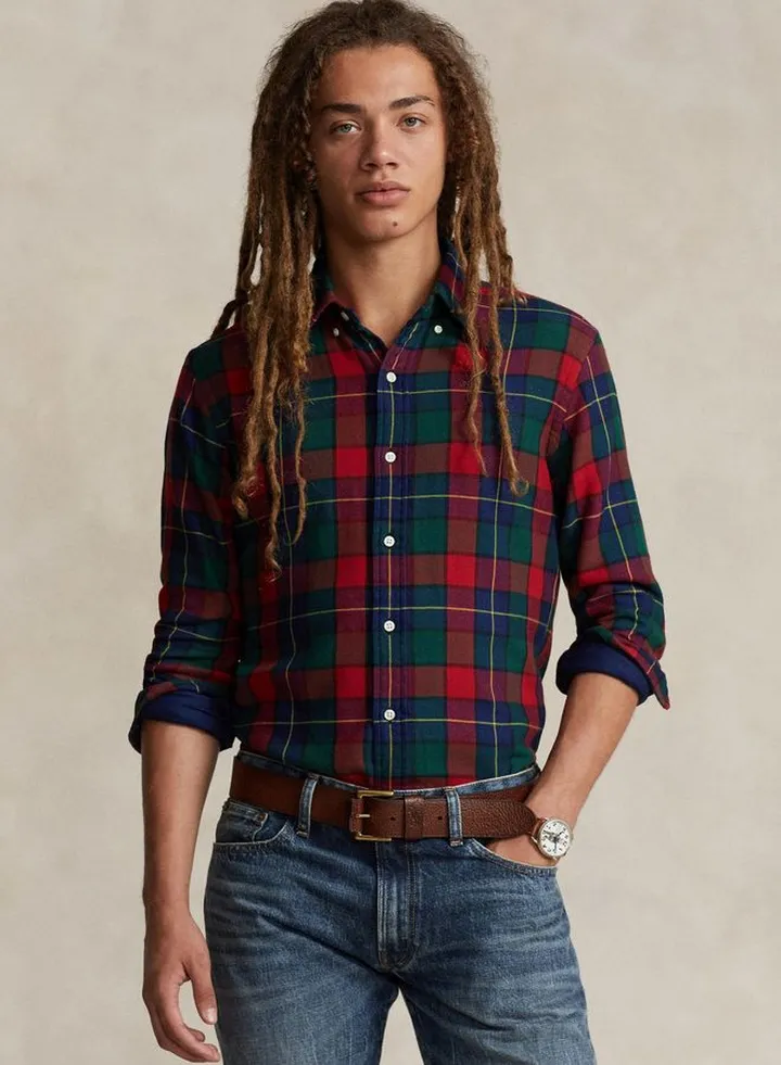 Checked Slim Fit Shirt