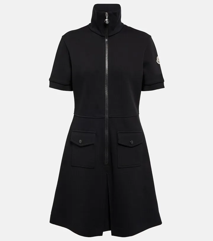 Mockneck sweater dress