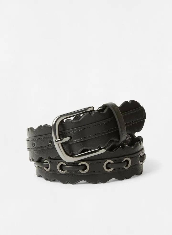 Faux Leather Belt