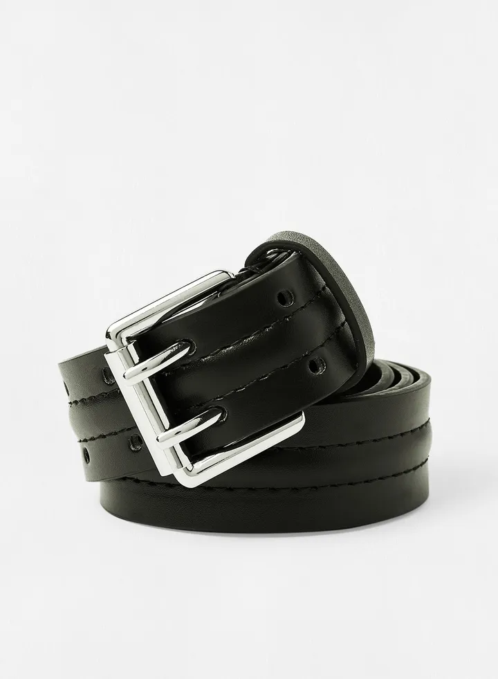 Faux Leather Belt