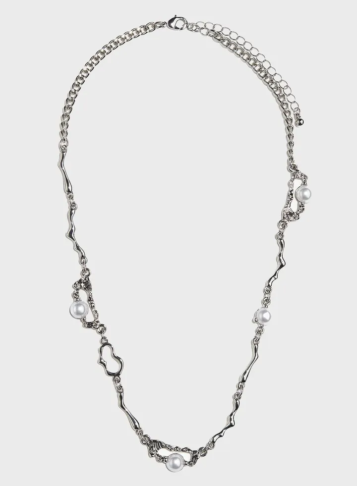 Beaded Short Necklace