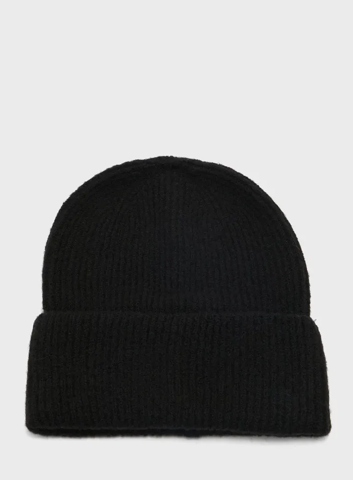 Ribbed Beanie Hat