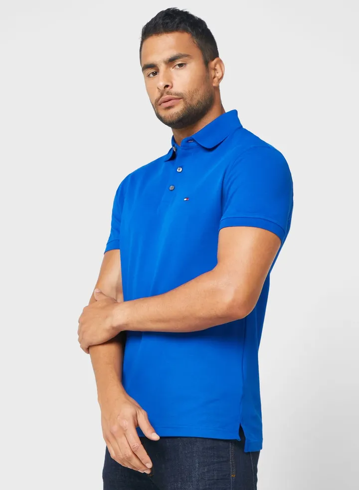 Logo Slim Fit Polo