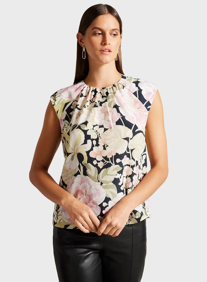 Floral Print Top