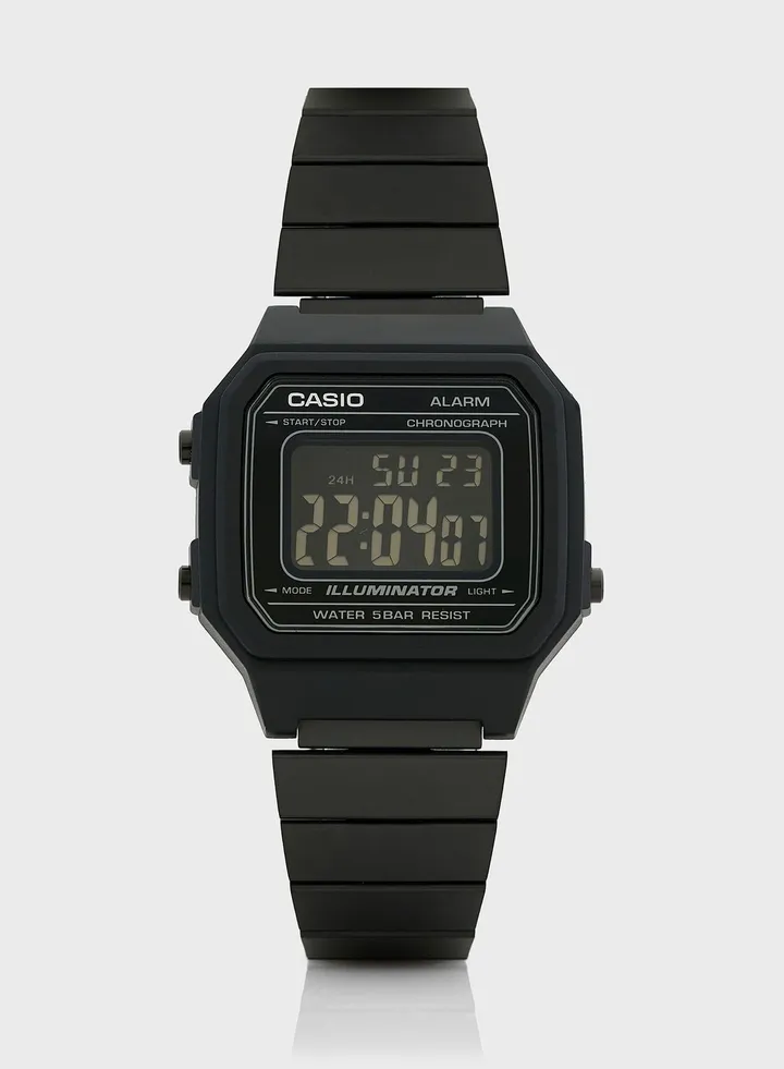 Pu Strap Digital Watch