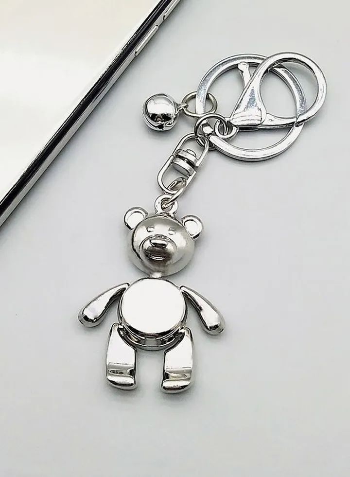 Bear Metal Key Chain