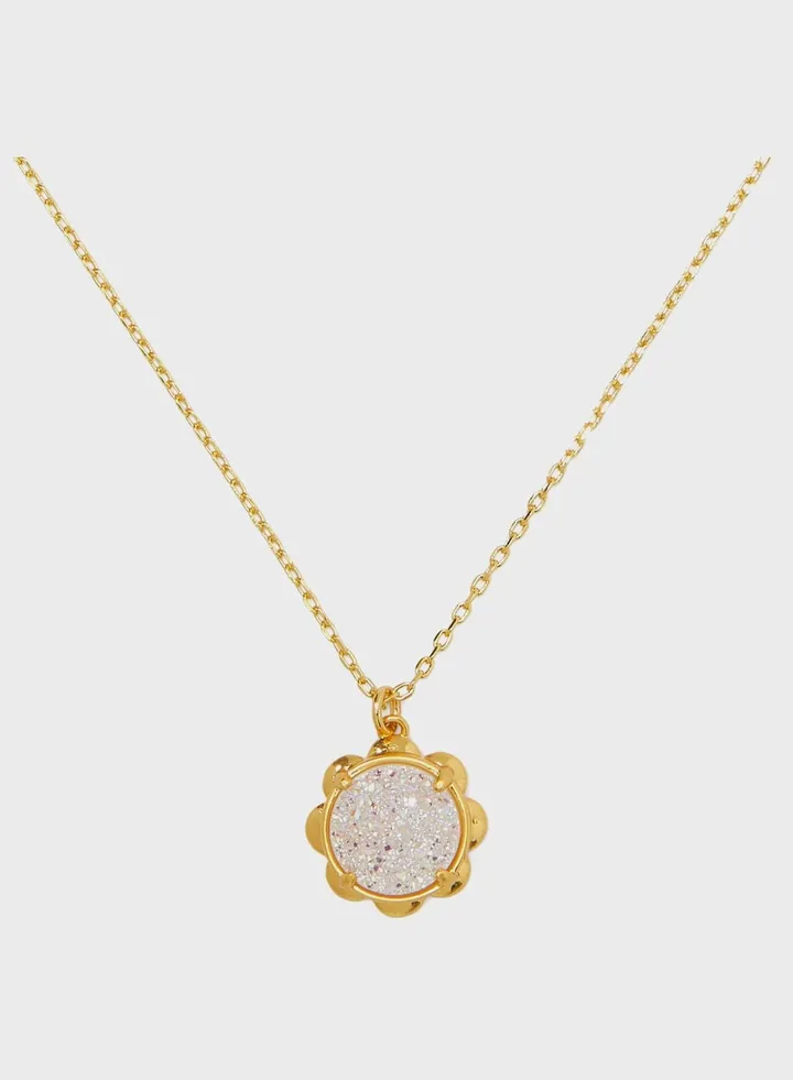 Pearl Embellished Necklace