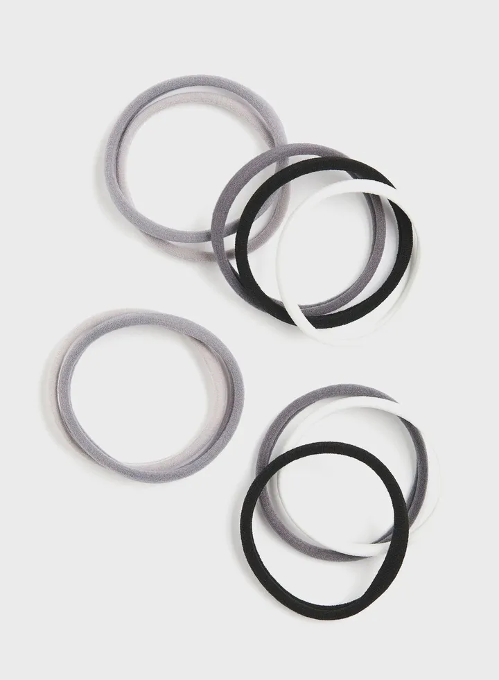 10-Pack Hair Elastics