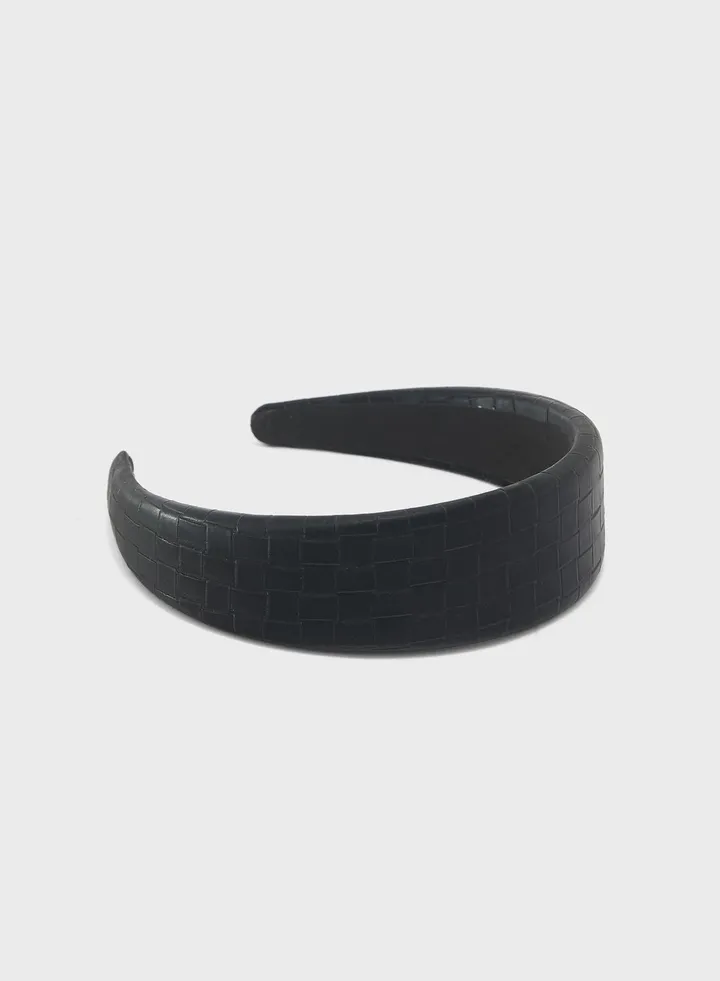 Pu Croc Effect Headband