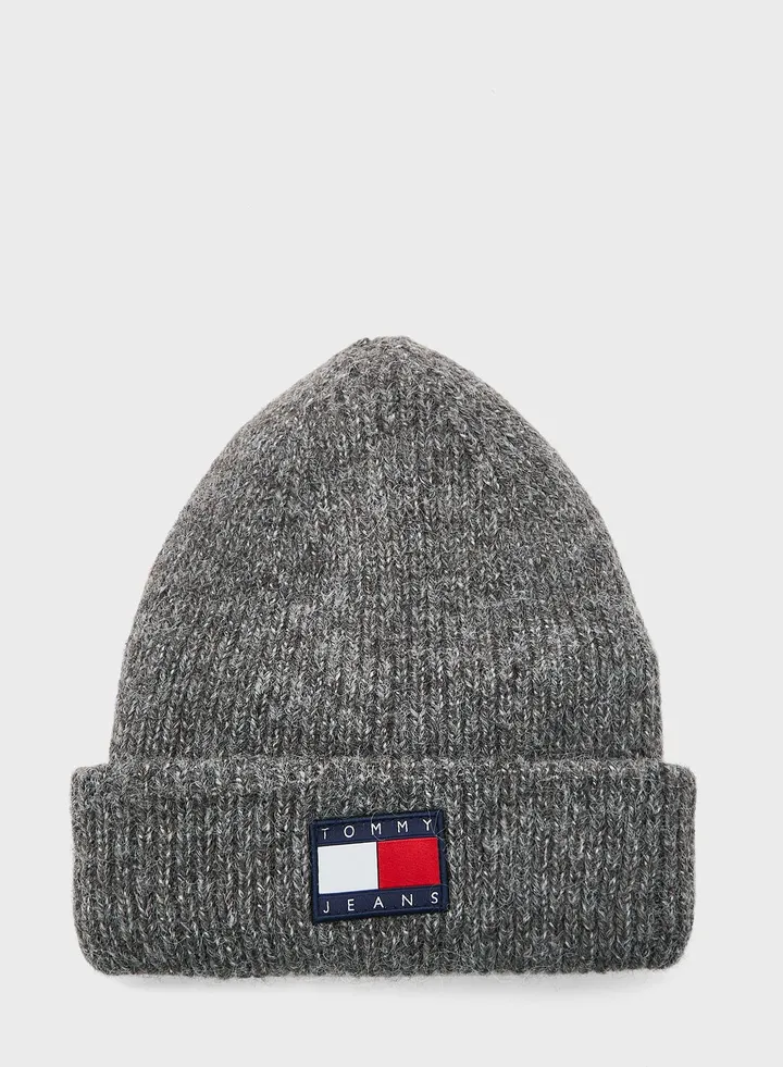 Logo Detailed Beanie