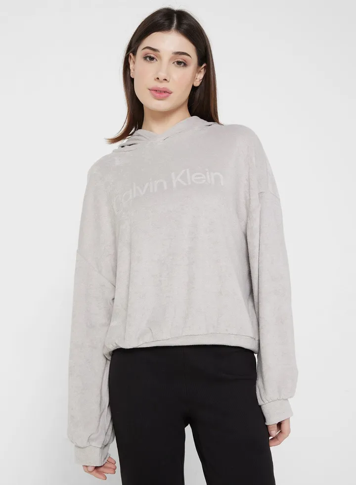 Logo Knitted Hoodie