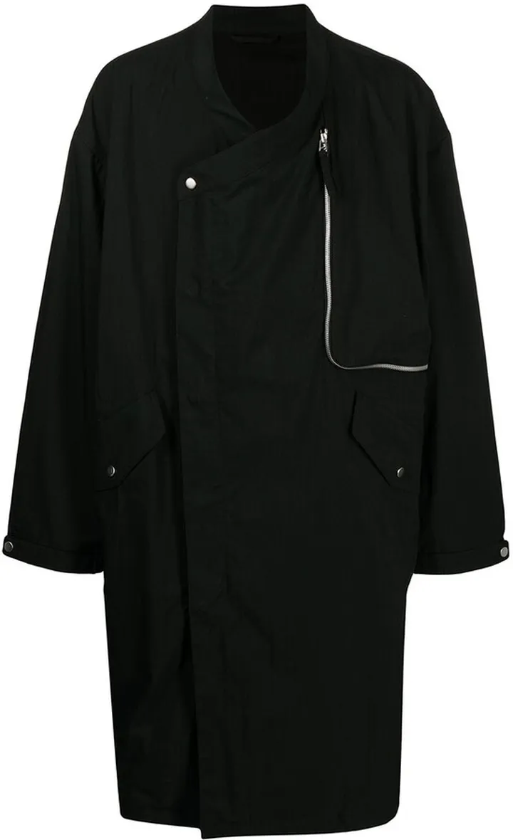 Asymmetric Oversized Coat