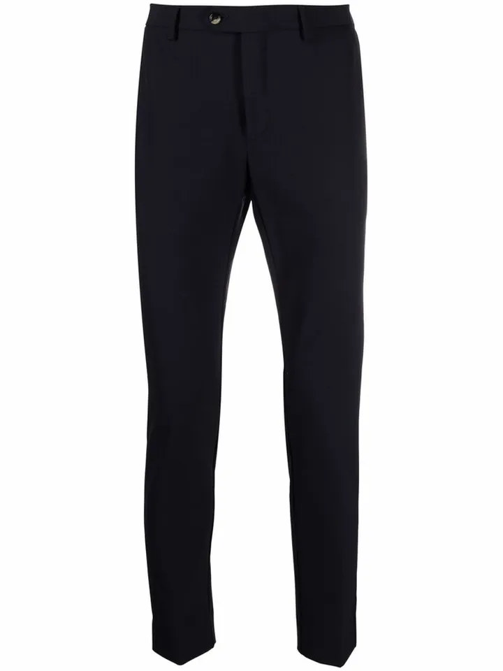 Mid-Rise Tailored Trousers