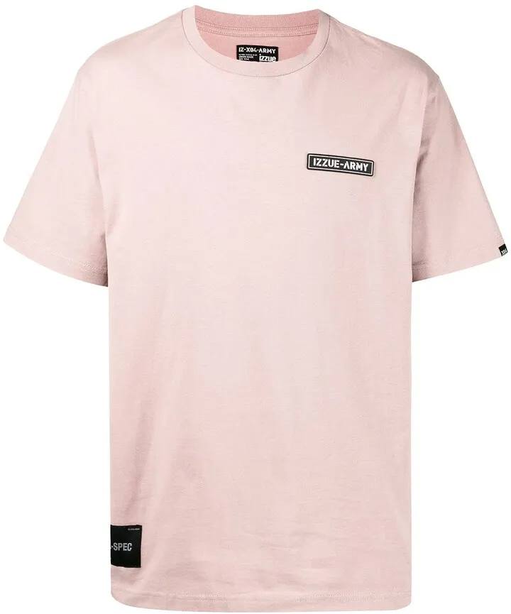 peace sign motif T-shirt