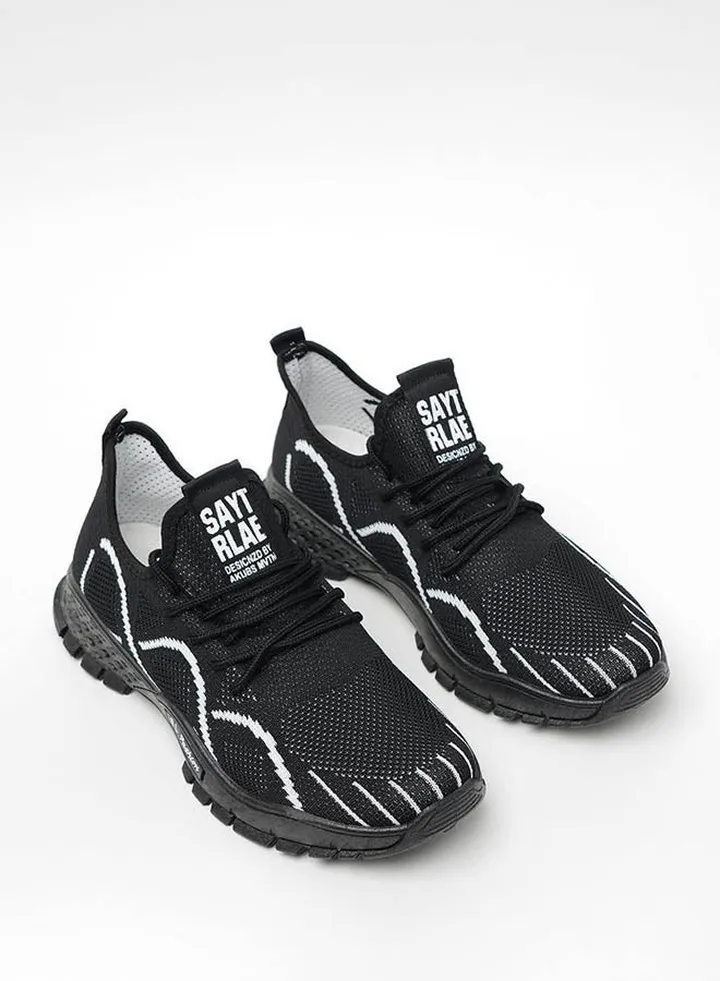 Men's Lace-Up Low Top Sneakers