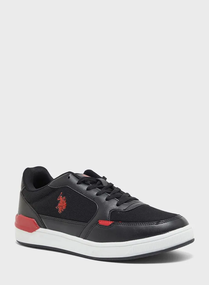 Lace Up Low Top Sneakers