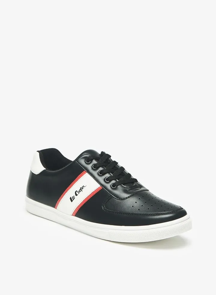 Men's Paneled Lace-Up Sneakers