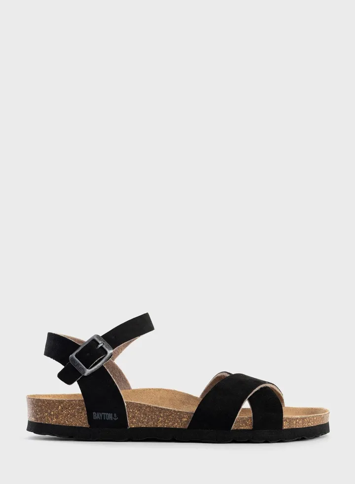 Vallado Multi Strap Wedge Sandals