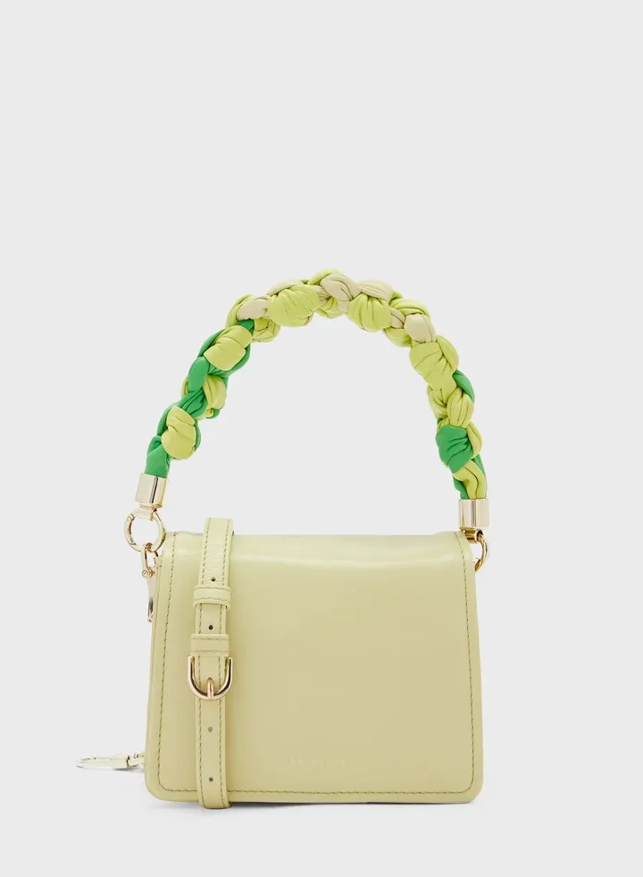 Maryse Knotted Handle Crossbody Bag