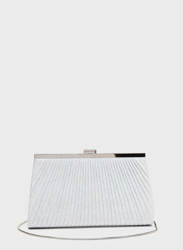 Zip Closure Clutch