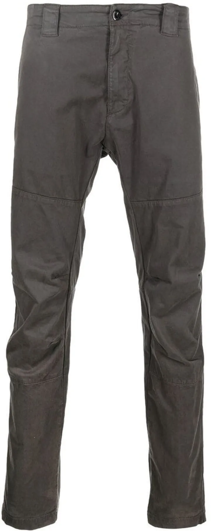Slim-Cut Mid-Rise Trousers
